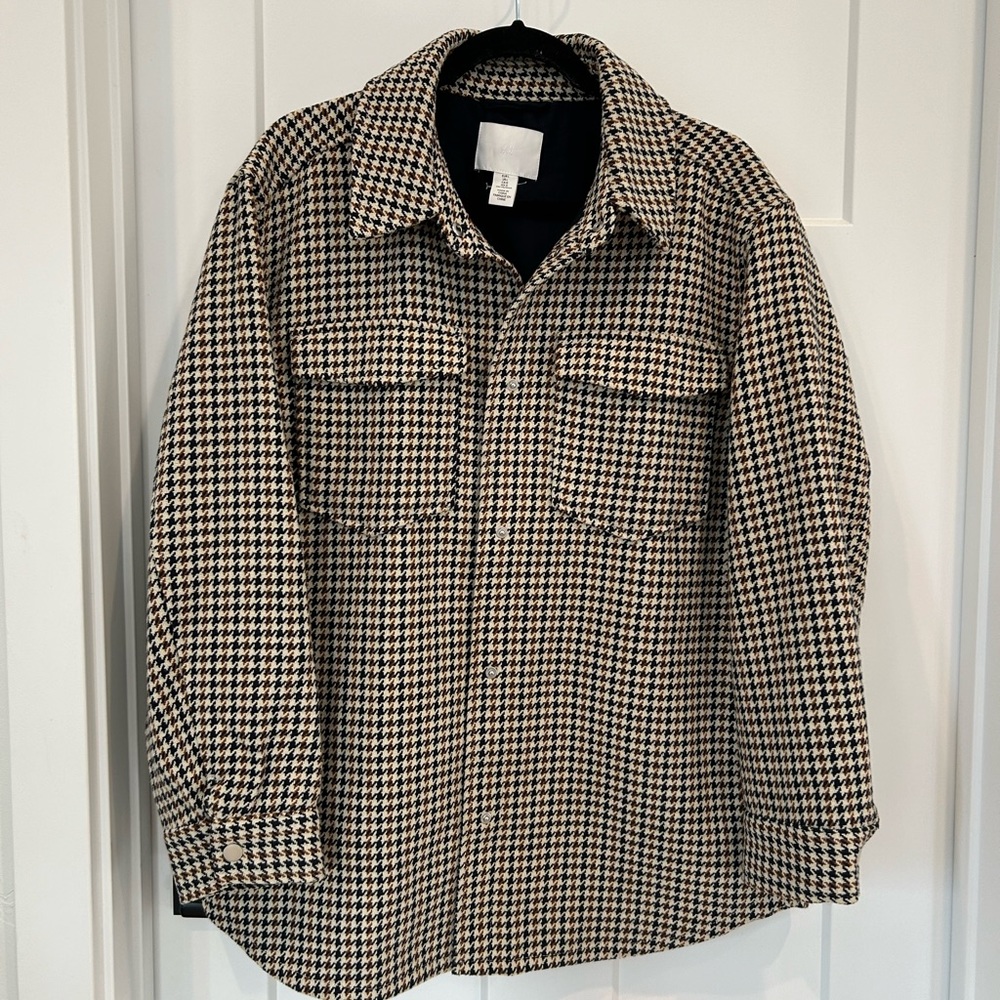 H&M Houndstooth Jacket -L